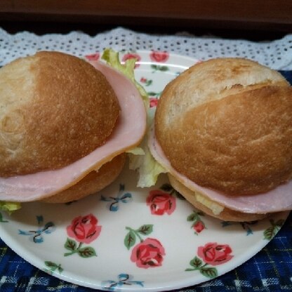 れいにゃ～ん✿ちゃん
おはようございます
朝食でつくりました
こちはフランスパンです
(◕દ◕)